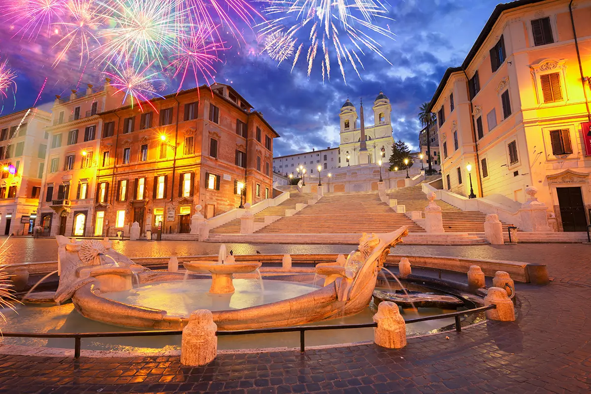 A Glamorous New Year’s Eve in the Eternal City at Arte